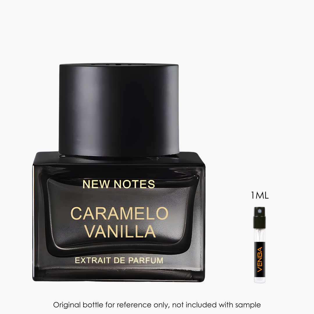 New Notes Caramelo Vanilla Extrait by New Notes for Unisex — 1mL authentic niche perfume | Venba Fragrance