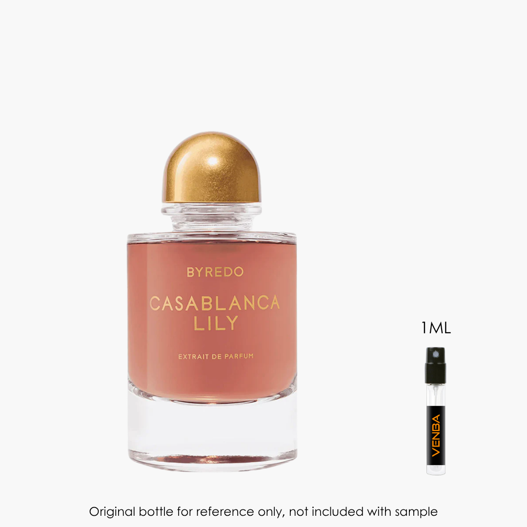 BYREDO CASABLANCA LILY エクストラドゥパルファム 50ml Byredo Casablanca Lily Extrait Samples & Decants | Venba