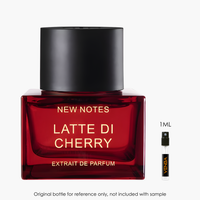New Notes Latte Di Cherry Extrait by New Notes for Unisex — 1mL authentic niche perfume | Venba Fragrance