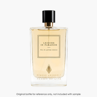 Simone Andreoli Leisure in Paradise EDP by Simone Andreoli for Unisex — fragrance bottle close-up | Venba Fragrance