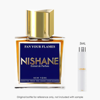 Nishane Fan Your Flames Extrait by Nishane for Unisex — fragrance bottle close-up | Venba Fragrance