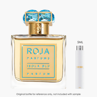 Roja Parfums Isola Blu Parfum by Roja Parfums for Unisex — fragrance bottle close-up | Venba Fragrance