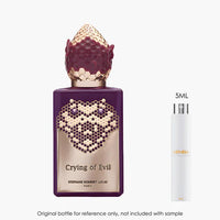 Stephane Humbert Lucas Crying of Evil EDP by Stephane Humbert Lucas for Unisex — fragrance bottle close-up | Venba Fragrance
