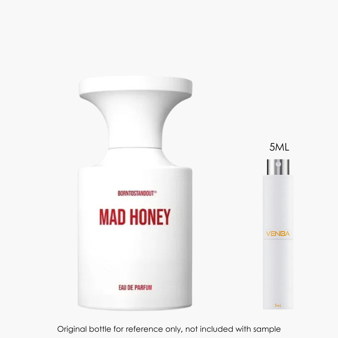 Borntostandout Mad Honey EDP | Authentic Niche Decants | Venba