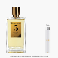 Rosendo Mateu No 5 EDP by Rosendo Mateu for Unisex — fragrance bottle close-up | Venba Fragrance