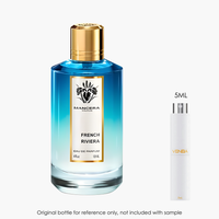 Mancera French Riviera EDP by Mancera for Unisex — fragrance bottle close-up | Venba Fragrance
