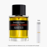 Frederic Malle Carnal Flower EDP by Frederic Malle for Unisex — sample vial close-up | Venba Fragrance