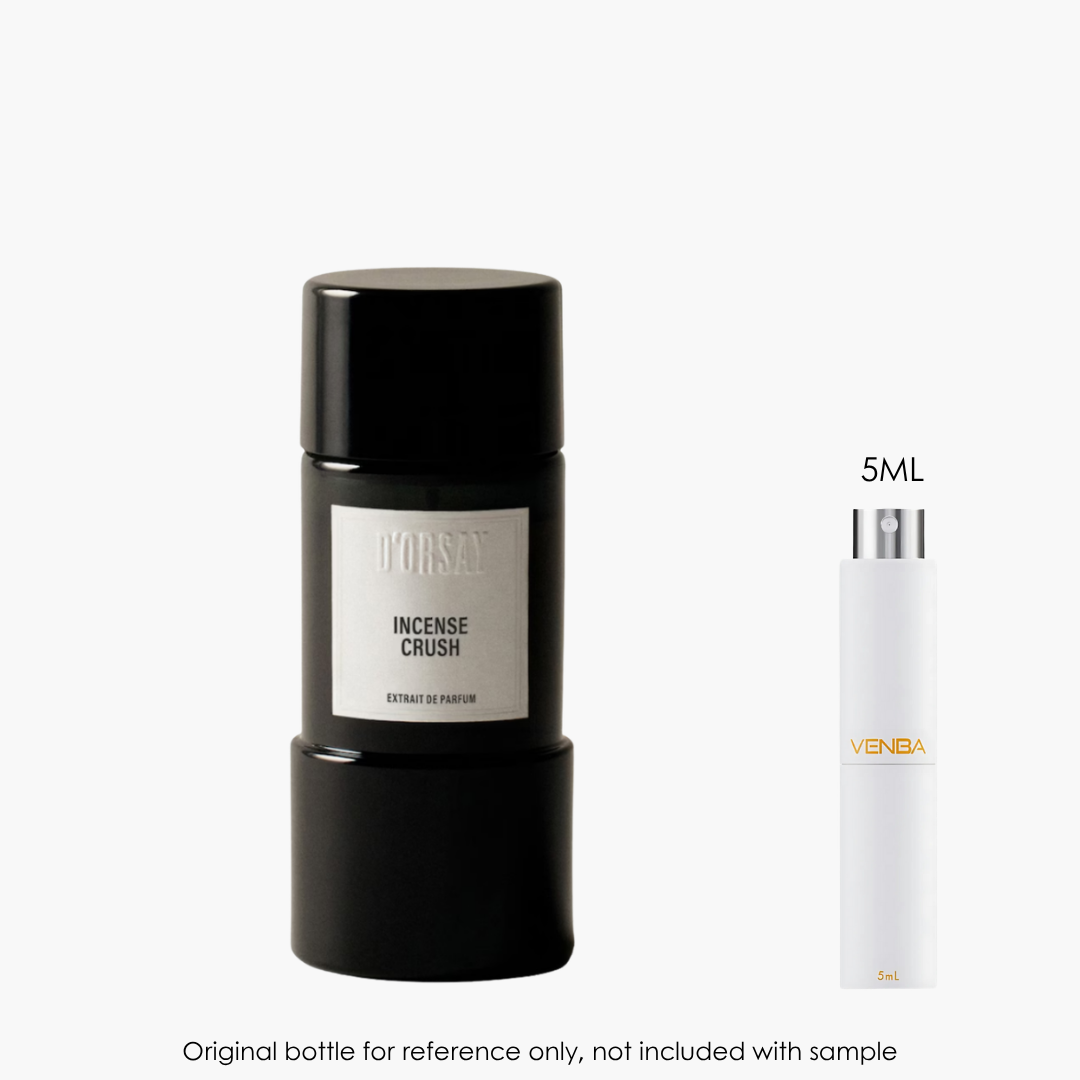 D'Orsay Incense Crush Extrait Samples & Decants | Venba