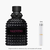 Valentino Uomo Born In Roma Extradose Parfum by Valentino for Men — fragrance bottle close-up | Venba Fragrance