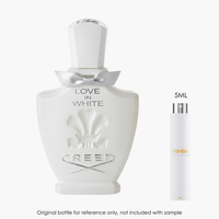 Creed Love in White EDP by Creed for Men — fragrance bottle close-up | Venba Fragrance