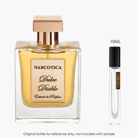 Narcotica Dulce Diablo Extrait by Narcotica for Unisex — fragrance bottle close-up | Venba Fragrance