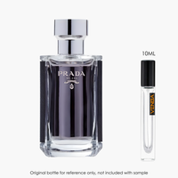 Prada L'homme EDT by Prada for Men — fragrance bottle close-up | Venba Fragrance