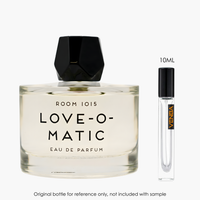 Room 1015 Love-O-Matic EDP by Room 1015 for Unisex — fragrance bottle close-up | Venba Fragrance
