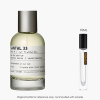 Le Labo Santal 33 EDP by Le Labo for Unisex — sample vial close-up | Venba Fragrance