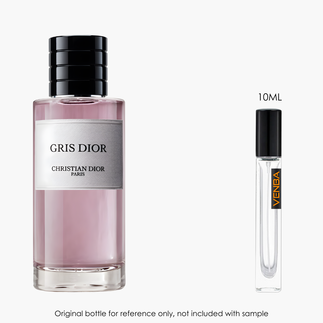 Dior Gris Dior EDP by Dior for Men — fragrance bottle close-up | Venba Fragrance