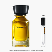 Omanluxury Voyage EDP by Omanluxury for Unisex — fragrance bottle close-up | Venba Fragrance