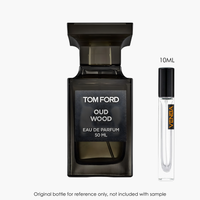 Tom Ford Oud Wood EDP by Tom Ford for Unisex — fragrance bottle close-up | Venba Fragrance