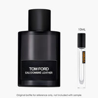 Tom Ford Eau D'Ombre Leather Parfum EDT by Tom Ford for Men — fragrance bottle close-up | Venba Fragrance