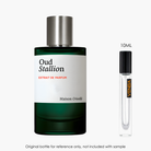 Maison Crivelli Oud Stallion Extrait by Maison Crivelli for Unisex — fragrance bottle close-up | Venba Fragrance