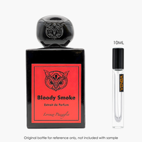 Lorenzo Pazzaglia Bloody Smoke Extrait by Lorenzo Pazzaglia for Unisex — fragrance bottle close-up | Venba Fragrance
