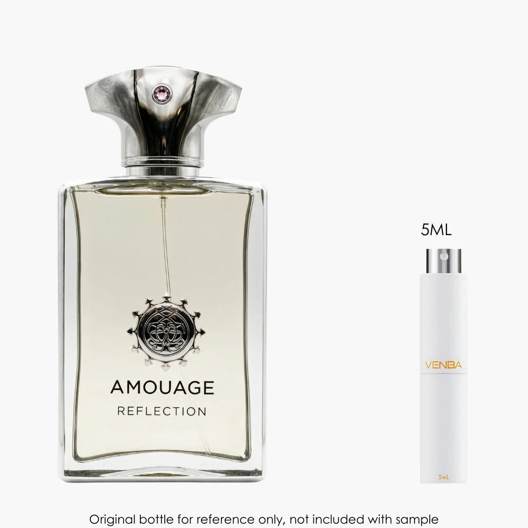 Amouage Reflection Man EDP by Amouage for Men — fragrance bottle close-up | Venba Fragrance